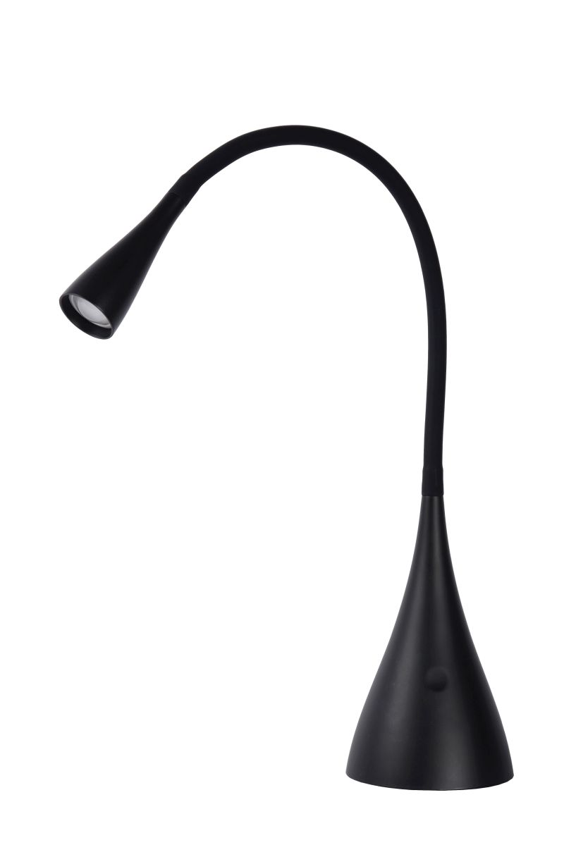 Lucide ZOZY - Stolná lampa - LED Dim. - 1x4W 3000K - 3 StepDim - Čierny